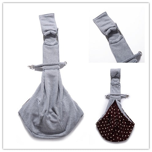 Pet Bag One-shoulder Pet Bag Skew Spanner Bag Breathable Dog Bag