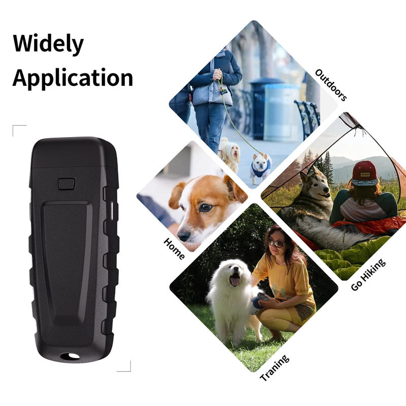 Ultrasonic Dog Training Barking Stopper Handheld Training Bark Control Device, Dog Bark Deterrent Device Pets Products