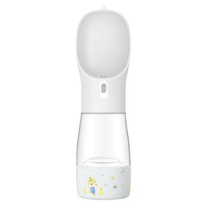 Portable Pet Water Bottle Feeder Bowl – Perfect for Outdoor Travel