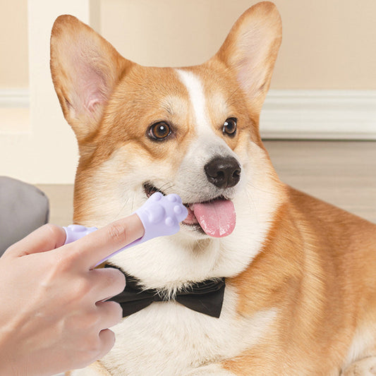 Dog Finger Toothbrush for Small Dogs