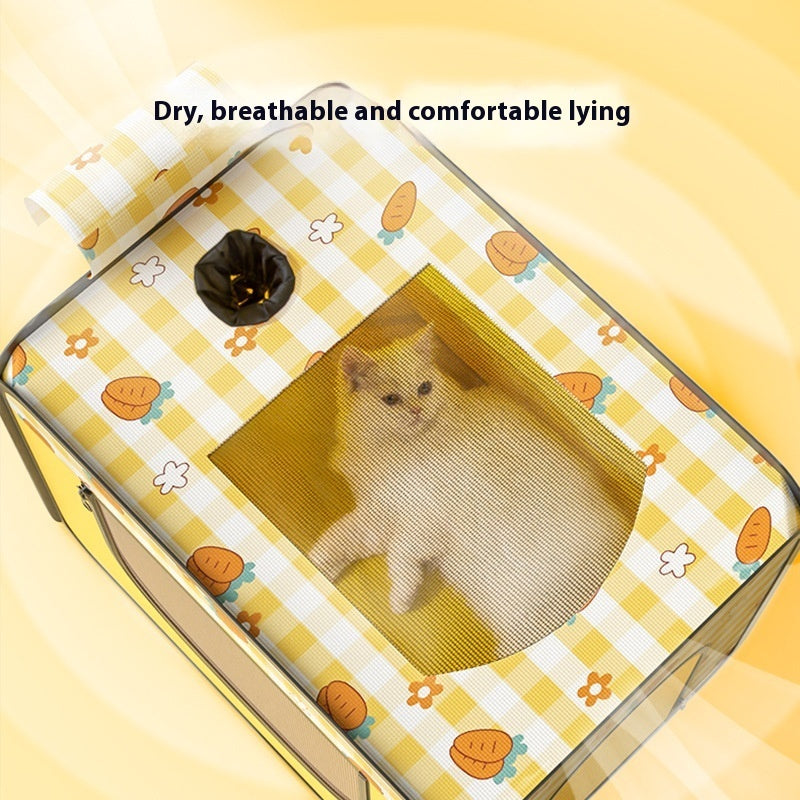 Pet Cat Box Hair Blowing And Drying Bag