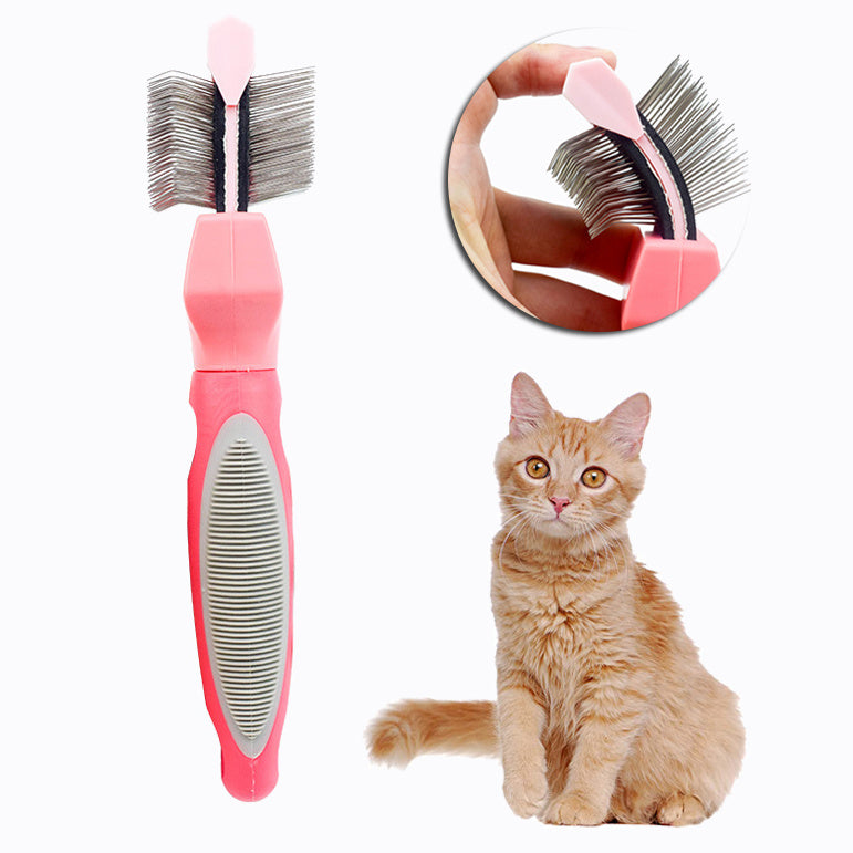 Self Cleaning Double Sided Pet Brush