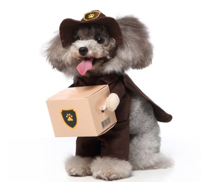 Cosplay Pet Supplies Standing Outfit Funny Dog Clothes for Halloween and Christmas