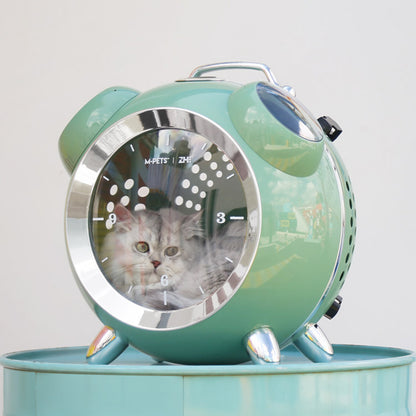 Cat Backpack with Alarm Clock & Temperature Feature
