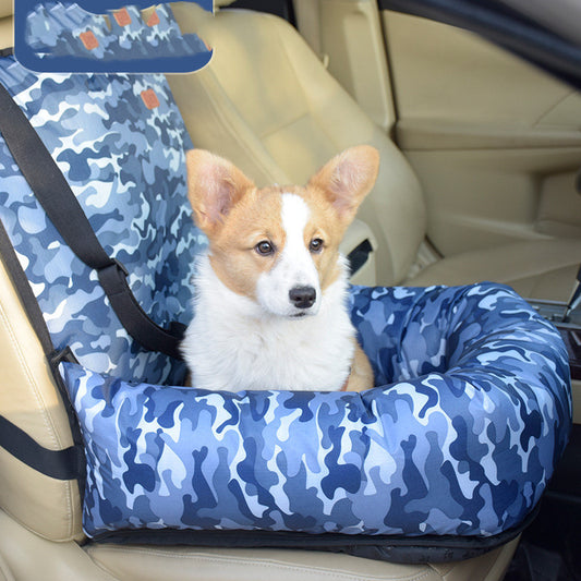 Car Kennel Pet Travel Car Seat Small And Medium-sized Dog Kennel Cushion Pets Supplies