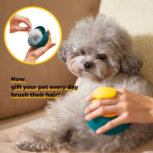 Double Sided Knotted Pet Grooming Brush