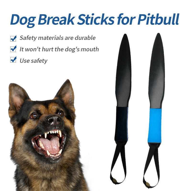 Dog Break Stick Nylon Chew Toys Food Aggressions Protect Pet Mouth Bite Training Stick For Small Medium Dogs Pet Supplies