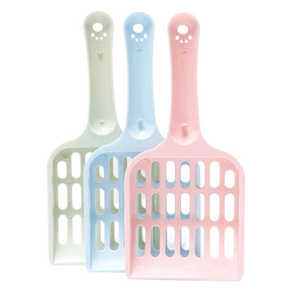 Plastic Pet Cat Litter Shovel Toilet Picker Small Cleaning Shovel Tool