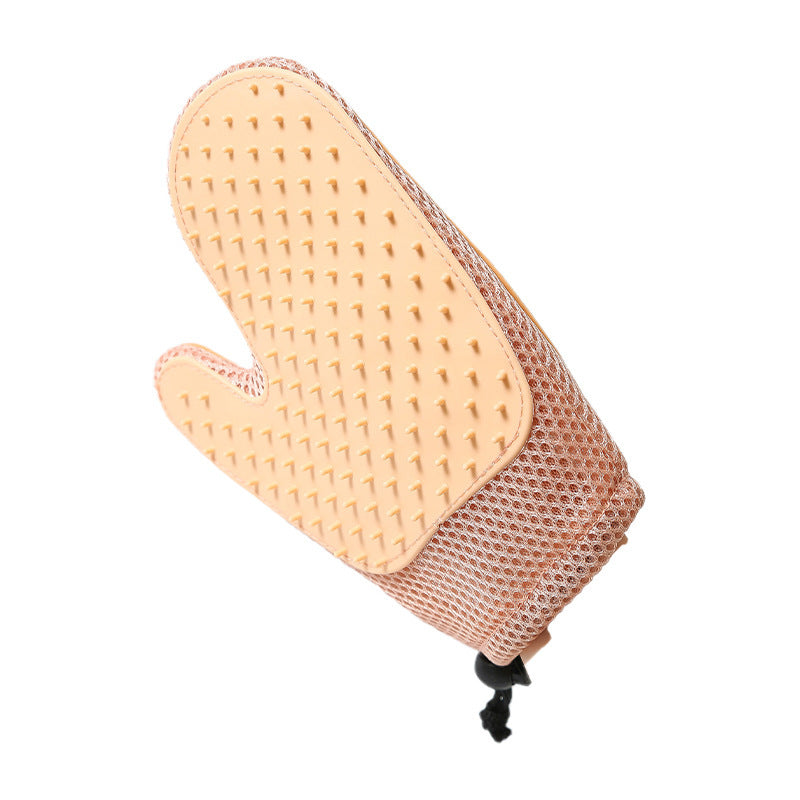 2 in 1 Pet Grooming Gloves