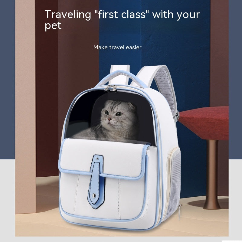 Simple Cat Bag Good-looking Outing Portable Portable Cat Backpack