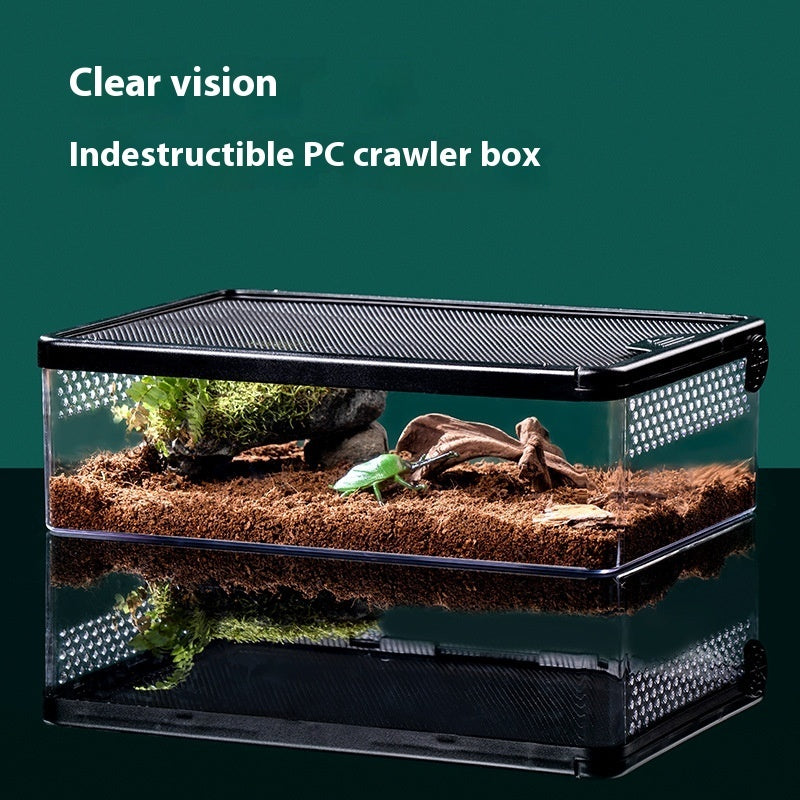 Track Box Feeding Turtle Hamster Corn Snake Cage Cylinder Anti-escape Climbing Pet Supplies