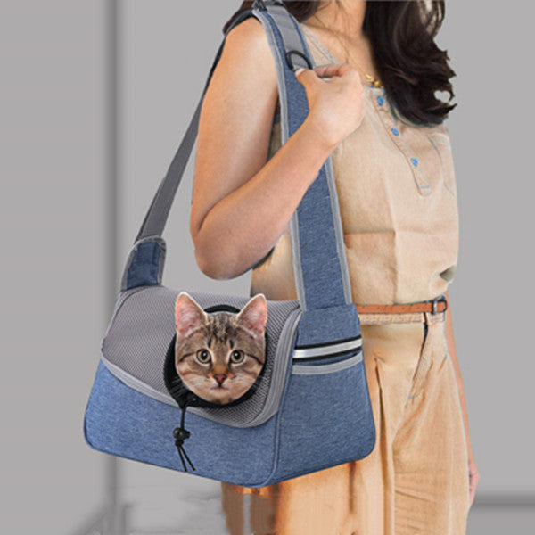 Go Out Portable Breathable Puppy Ultra-light Messenger Shoulder Small Pet Bag