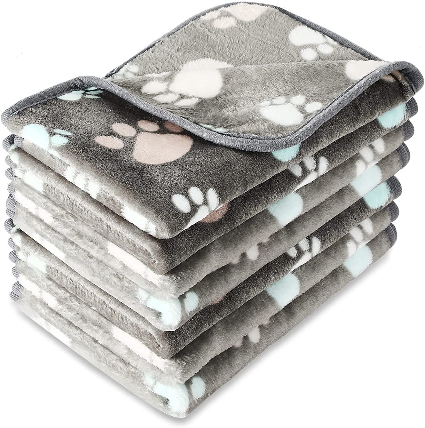 Coral Fleece Pet Blanket for Dogs & Cats