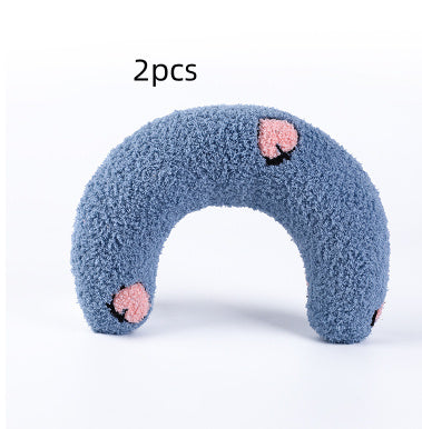 U-Shaped Cat Pillow for Cervical Vertebra Protection