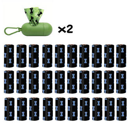 Biodegradable Dog Poop Bags Leak Proof With Dispenser