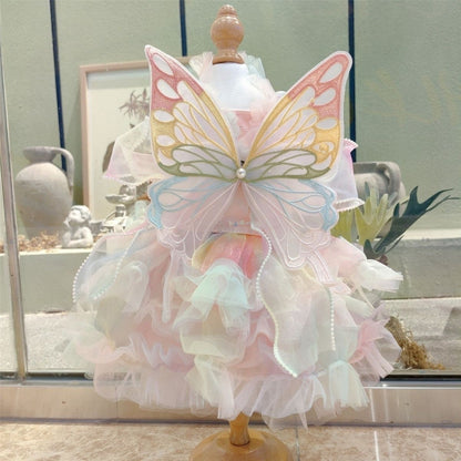 Girls Fashion Personality Butterfly Wings Dress