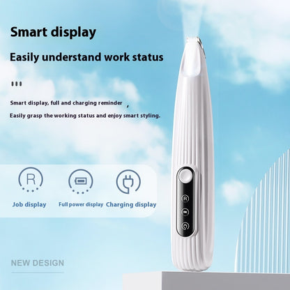 LED Pet Trimmer Precision Grooming Clipper