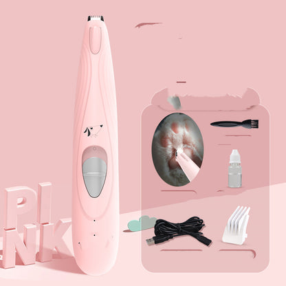 Rechargeable Pet Paw Hair Trimmer