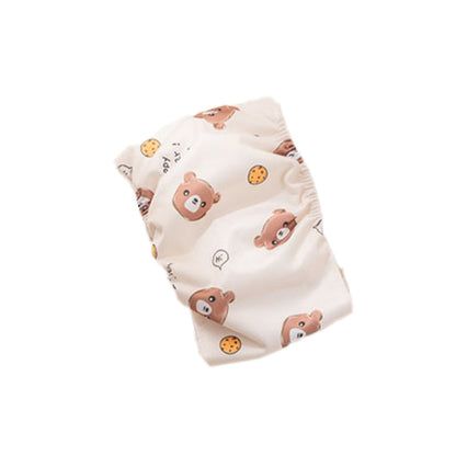 Cute Cartoon Paw Print Pet Male Dog Diaper – Reusable Belly Band Wrap for Puppies