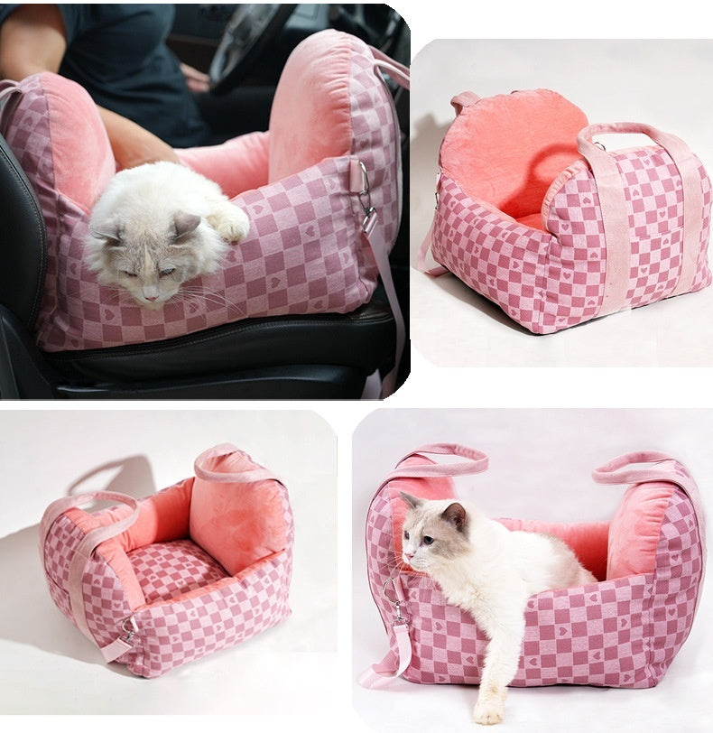 Fashion Portable Car Small Dog Nest