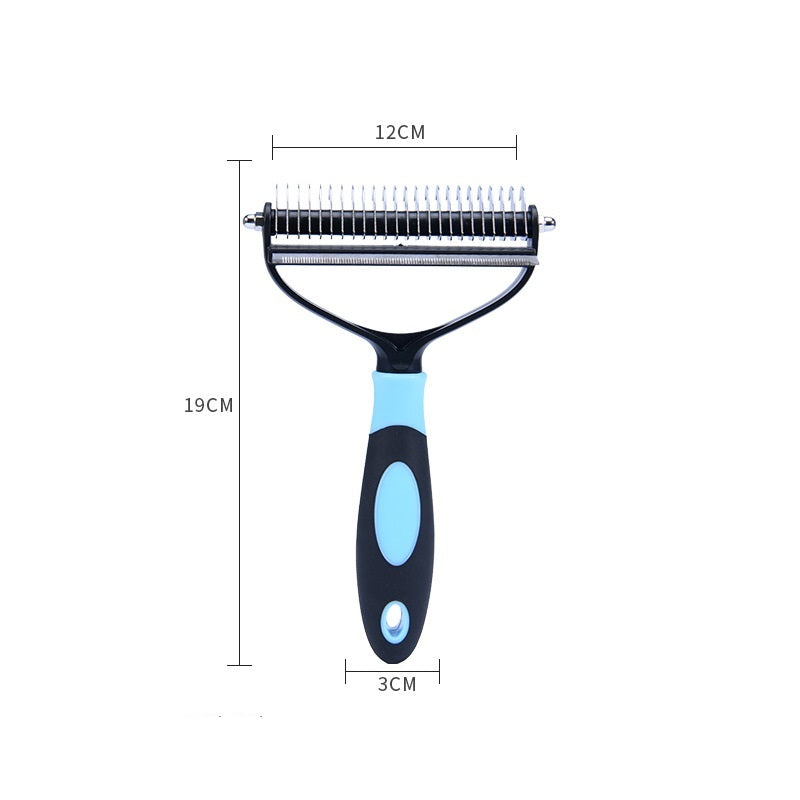 Dog And Cat Dual Purpose Combs For Removing Floating Hair And Dead Knots