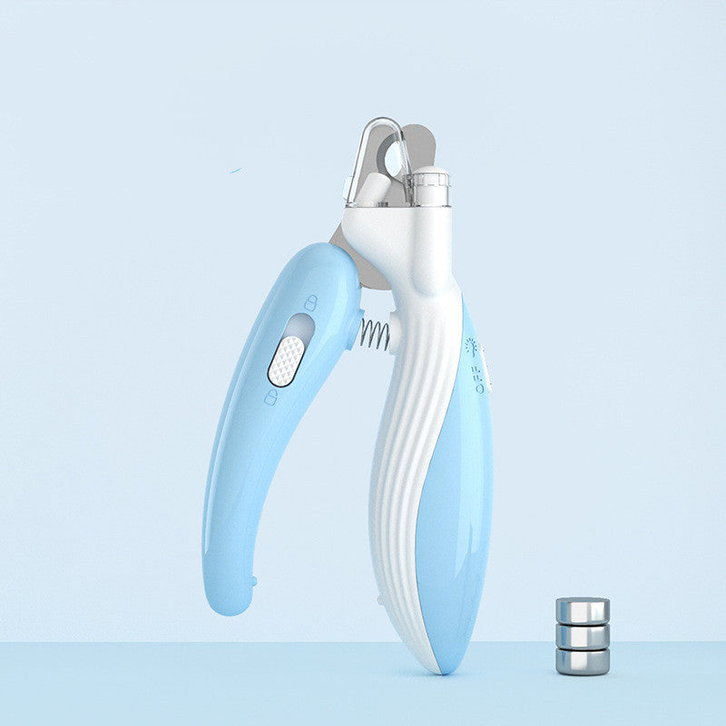 LED Pet Nail Clippers with Electric Nail Grinder