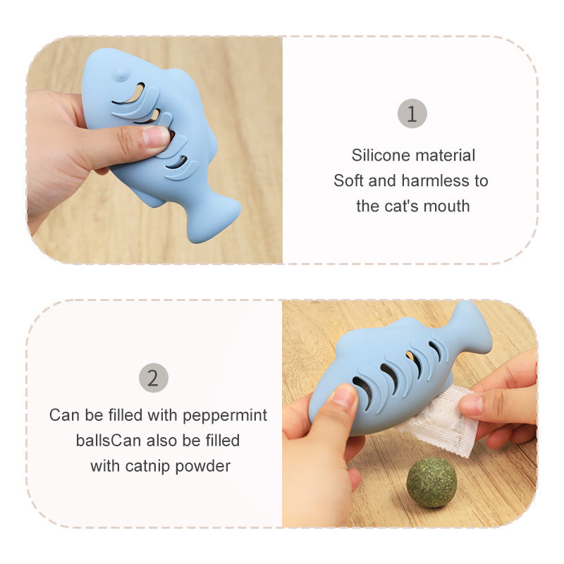 Cat Supplies Silicone Mint Toy