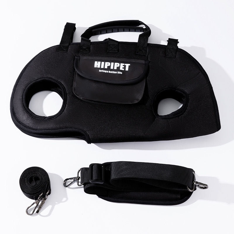 Hipipet Leather Crossbody Pet Carrier – Stylish & Portable Dog and Cat Bag