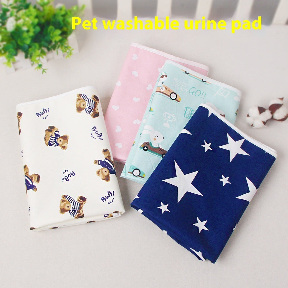 Breathable Cotton Cartoon Waterproof Insulation Pad