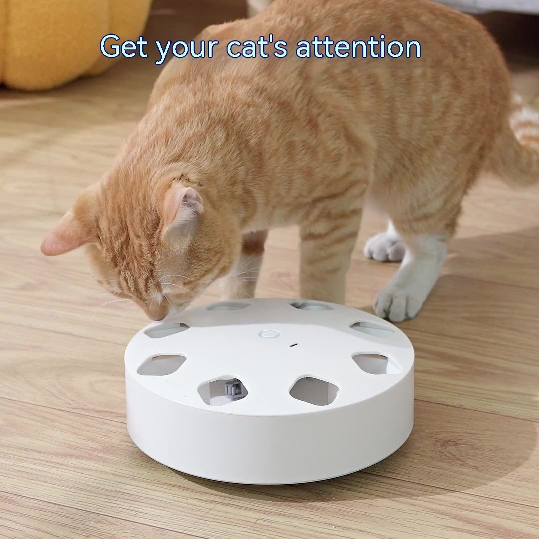 Interactive UFO Cat Teaser Toy