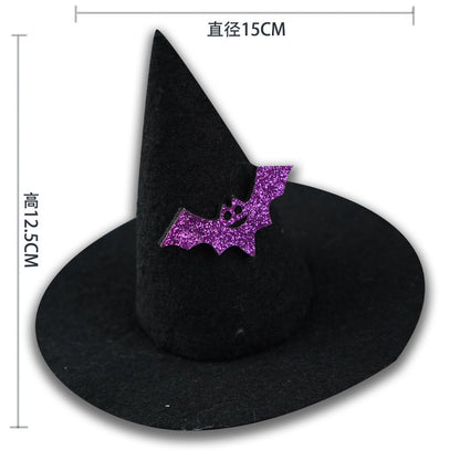 Creative Halloween Pet Hat Non-Woven Fabric Design for Festive Occasions