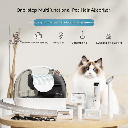 3 in 1 Pet Hair Vacuum and Grooming Kit