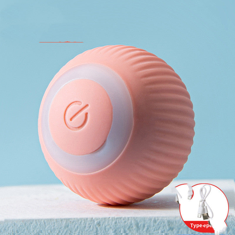 USB Rechargeable Electric Rolling Ball Cat Toy