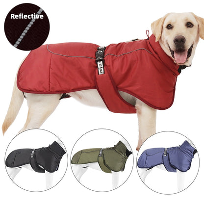 Reflective Dog Winter Cloak