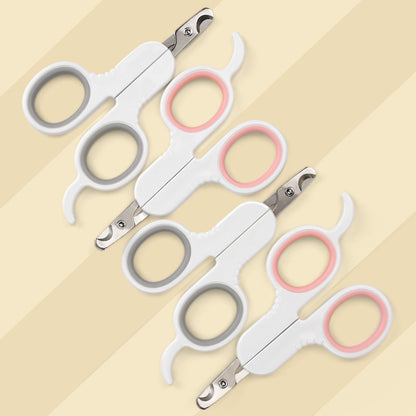Pet Nail Clippers Professional Claw Trimmer Bended Scissor Special For Cats Kittens Dogs Puppies Small Animals