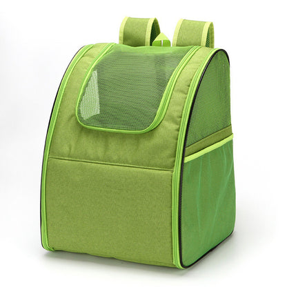 Dog Portable Backpack Chest Ventilate