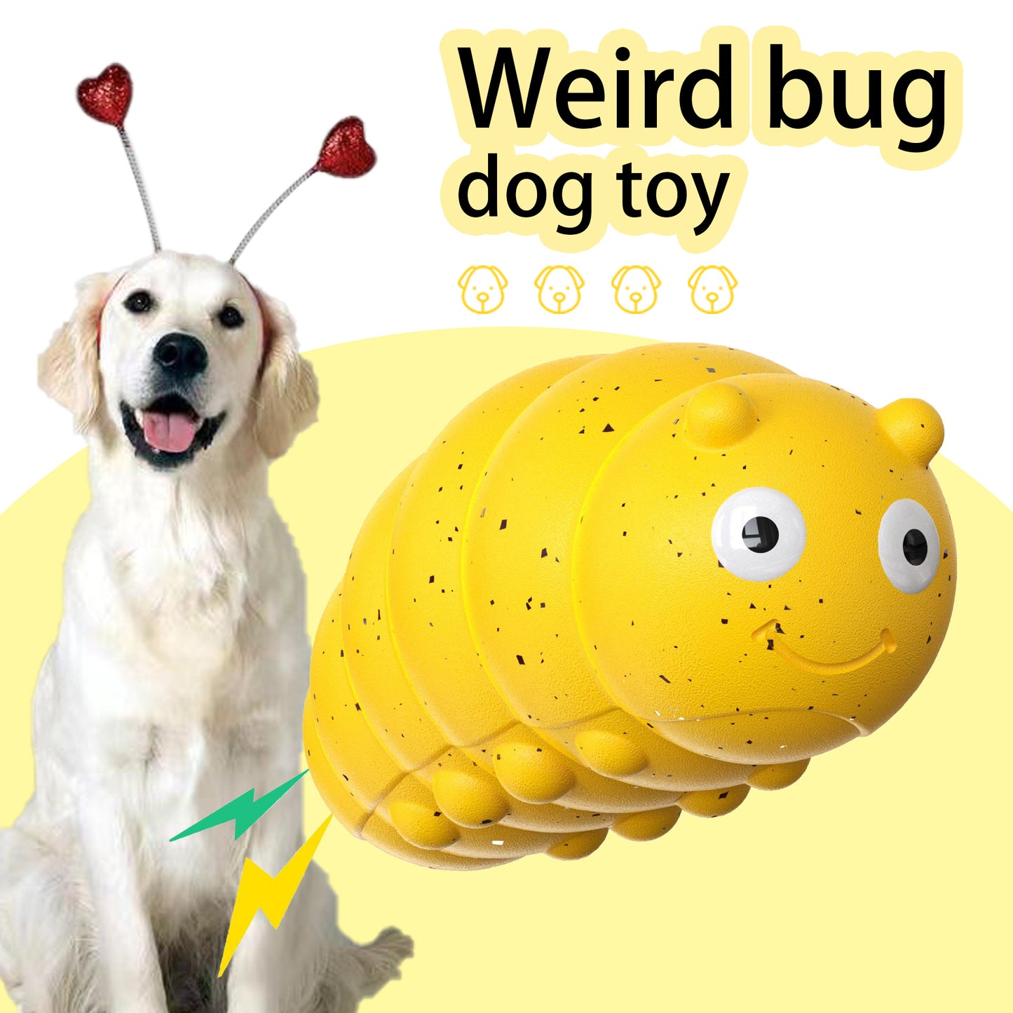 Pet Toys New Teething Dog With A Weird Barking Bug Pet Toys Self Hi Toy Pet Supplies