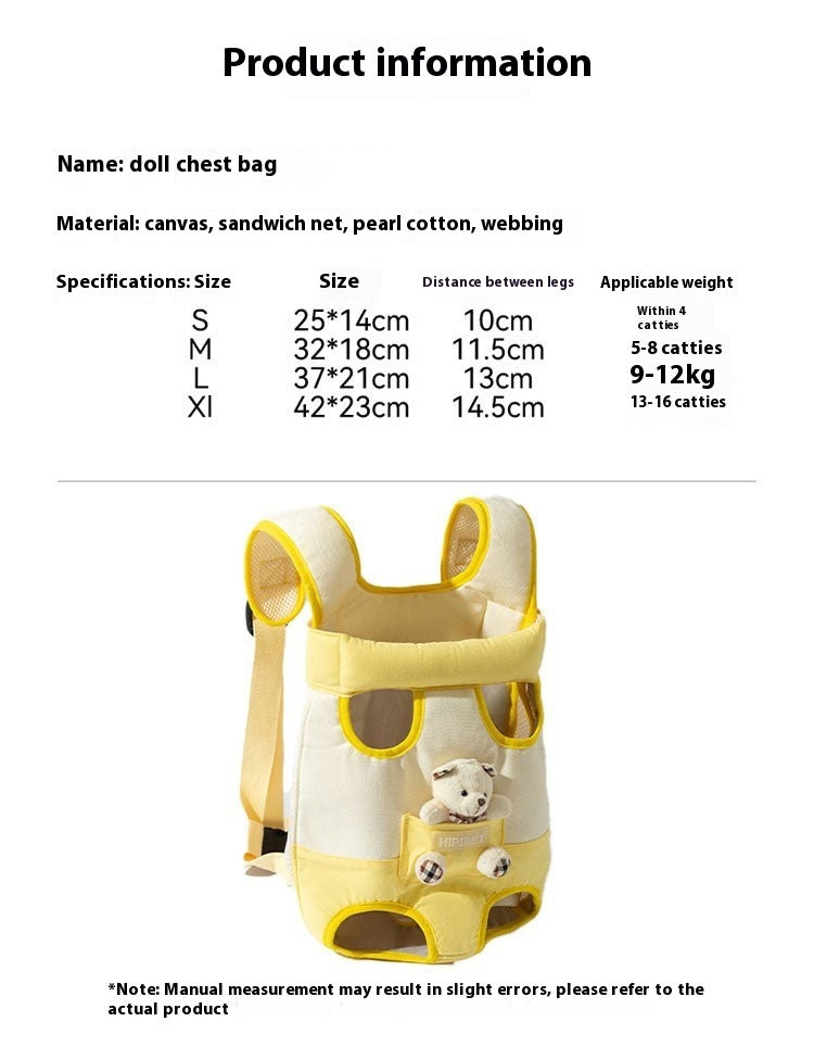 Cartoon Cute Chest Bag Portable