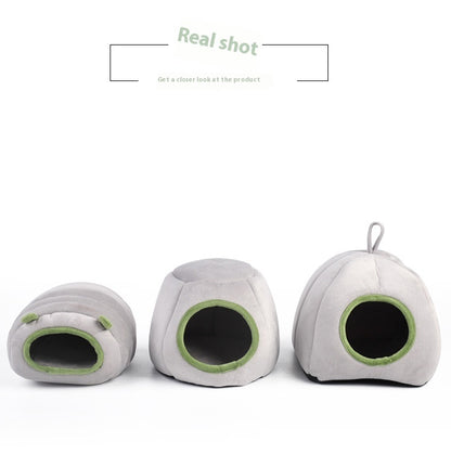 Cotton Pet Semi-enclosed Windproof Warm Sheep Nest