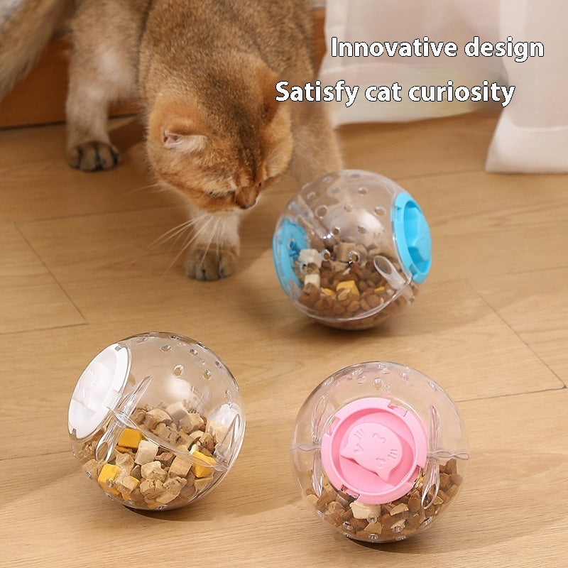 Furry Trio Pet Tumbler Food Leakage Toy