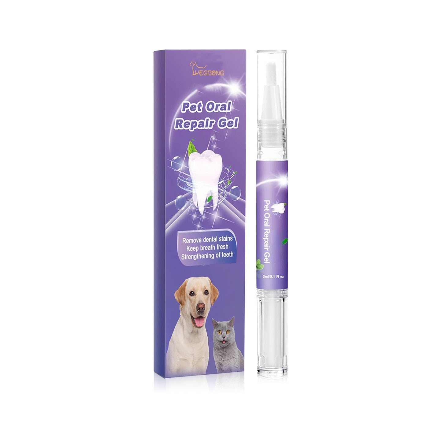 Pet Oral Repair Gel Cleaner