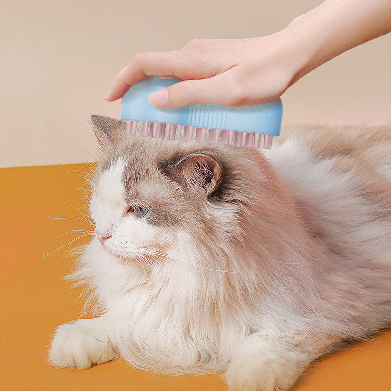 Electric Pet Spray And UV Grooming Brush