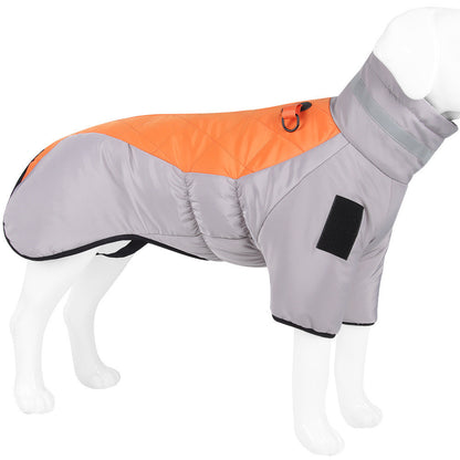 Thick Reflective Winter Dog Coat for Cold Weather Protection
