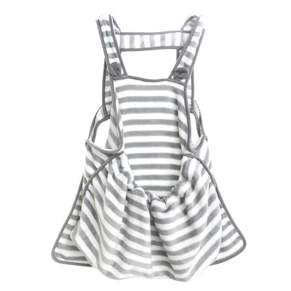Pet Apron for Women Touch the Cat Small Dog Clothes Non-Stick Anti-Grab Coral Fleece Apron