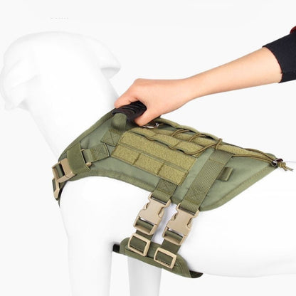 Pet Tactical Chest and Back Harness – Durable and Comfortable for Dogs