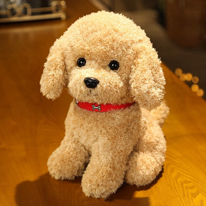 Cute Simulation Poodle Plush Toy Doll