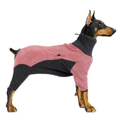 Thick Fleece Dog Coat Warm Winter Jacket for Cold Weather