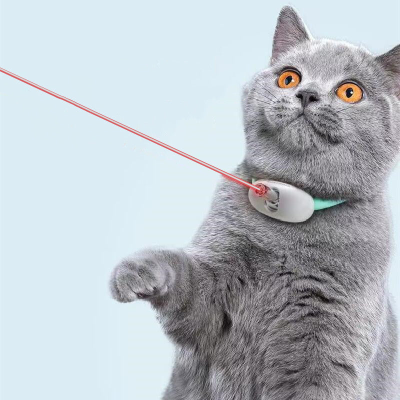 Smart Laser Teasing Cat Collar