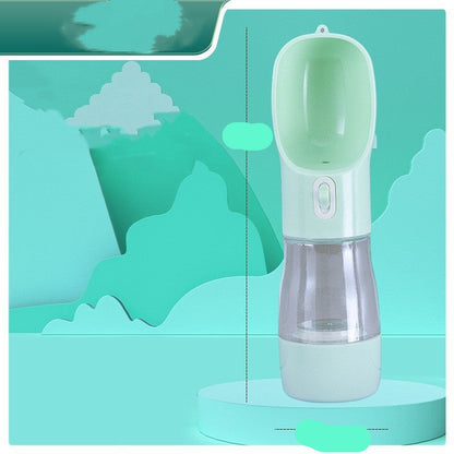 Portable Pet Water Bottle Feeder Bowl – Perfect for Outdoor Travel