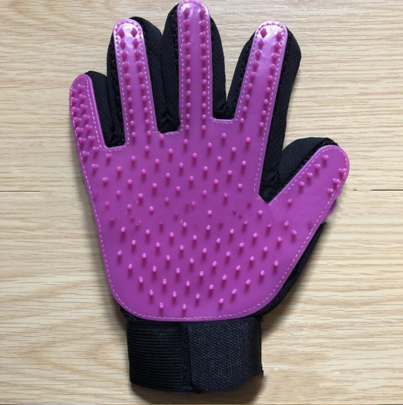 Pet Grooming Glove for Hair Removal